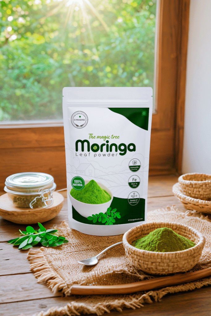 Moringa Powder 100gm - Cinagrofoods